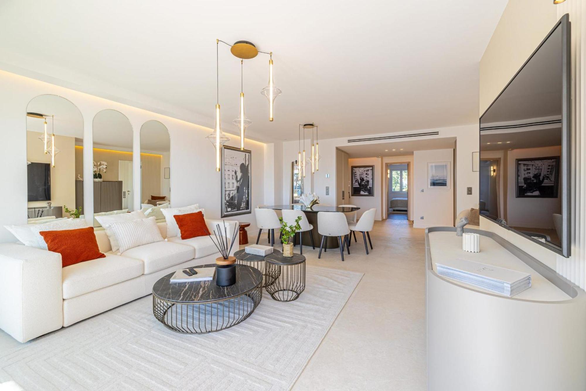 Ref 1981 - Cannes Sea View Apartment Cannes Palm Beach Экстерьер фото